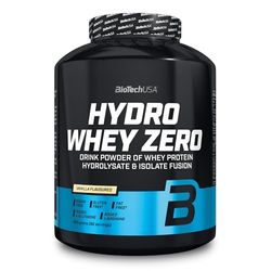BioTechUSA Hydro Whey Zero | Gluten-Free, Sugar-Free, Fat-Free | 80% Protein Content | Fast-Absorbing |Whey Protein Complex, 1.816 kg, Vanilla