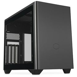 Cooler Master MasterBox NR200P V2 Mini ITX Computer Case - Glass Side Panel, Vertical GPU Layout, PCIe 4.0 x16 Riser Cable, Tool-Free 360 Degree Access, 120mm PWM Fan, USB 3.2 Gen 2x2 Type-C