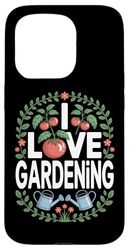 I Love Gardening Tomate Plant Coque pour iPhone 15 Pro