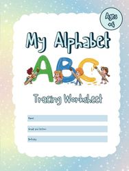 Alphabet ABC tracing workbook for Preschool kids : fun and easy learning!: learn to write letters , Practice pen control