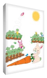 Little Helper LILLY1542-15DE canvasdruk gepersonaliseerd met naam voor meisjes, Lilly 7.4 x 10.5 cm multicolor