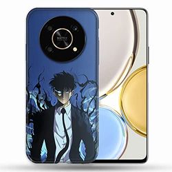 Fodral för Honor Magic 4 Lite Manga Solo Leveling Sung Blue
