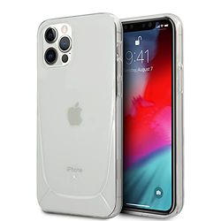 CG MOBILE Mercedes MEHCP12MARCT Clear hardcase transparant Line hoes voor iPhone 12/12 Pro 6,1 "", zwart