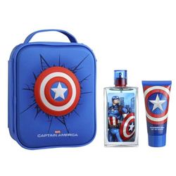 Marvel Cap.AMER NEC EDT100+Gel, Estándar, Único, 4
