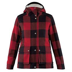 FJALLRAVEN Greenland Re-Wool Jacket W Jas, dames, rood-zwart, S