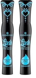 essence cosmetics Ess. Lash Princess False Lash Effect Mascara Waterproof Antioxidant (Confezione da 2)