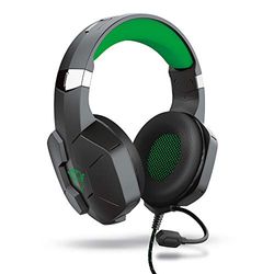 Trust WiFi Gaming Headset for Xbox GXT 323 X Carus with Microphone, Adjustable Headband and Flexible Mic, Wired, 1m Nylon Braided Cable, Xbox One (X) console - Black/Green