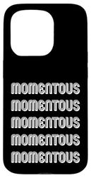 Momentoso Custodia per iPhone 15 Pro