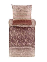 Bassetti Parure de lit Matera G1 Gris 140 x 220 cm