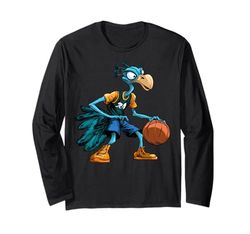 Ramo de pájaros de baloncesto Manga Larga