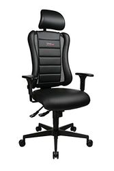 Topstar Sitness RS Chaise de Bureau avec accoudoirs et appuie-tête Noir 60 x 68 x 139 cm