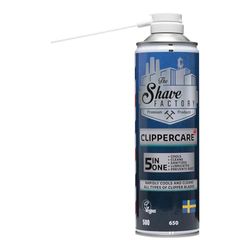 The Shave Factory 5in1 Disinfectant Clipper Spray for Hair Clippers - 500ML MEGA Size