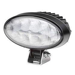 HELLA 1 GB 996 486-001 LED-farol de trabalho - oval 90 gerações. II - 12/24 V - 4300 lm - montagem exterior - em pé - iluminação campo próximo - Conector: Conector DEUTSCH