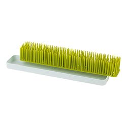TOMY Boon PATCH Countertop Drying Rack For Baby Bottles And Accessories , Stylish Nursery Accessories , Baby Essentials for New Parents, BPA Green
