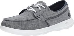 Skechers Go Walk Lite Isla, Sapatos de mulher, Azul-marinho, 37 UE