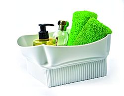 silikomart | Lily 04 Panier Multi-Usage en Silicone, Couleur Blanche, Dimensions 240 x 240 mm h100 mm, Made in Italy