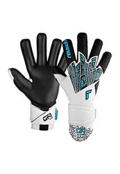 Reusch Målvaktshandskar GK1 Pro med utmärkt grepp och innersöm, 10, vit/blå