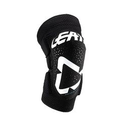 Leatt Barn 3DF 5.0 une genouillère Souple et ventilée Pour Enfants. Elle est entièremet adaptée à la Pratique du VTT knäskydd, vit/svart, en storlek