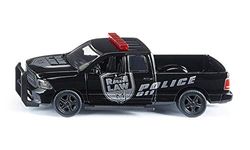 siku 2309, Dodge Ram 1500 Police Pick-Up, 1:50, Metal/Plastic, Removable tyres, Movable parts, Black