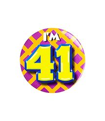 Birthday badge - I'm 41