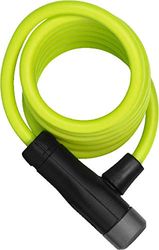 Abus 4508K/150, Lucchetto con Cavo a Spirale Unisex Adulto, Verde, Unica