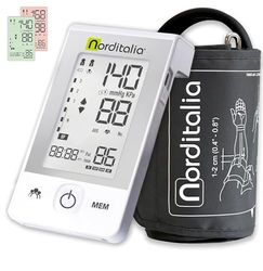 NORDITALIA, Compteur de pression avec technologie d'inflation - Déductible fiscalement - Tensiomètre pour pression artérielle entièrement automatique