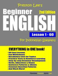 Preston Lee's Beginner English Lesson 1 - 60 For Indonesian Speakers - 2nd Edition