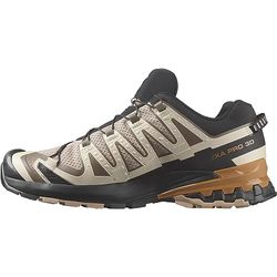 Salomon XA Pro 3D V9 Goretex pour Homme, Naturel/Noir/Amande à Sucre, 46 EU