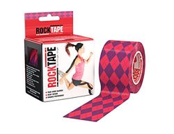Rocktape RT-TPE0-PA00, Tape Kinesiologico Unisex-Adulto, Pink Argyle, 2"/5cm/5m