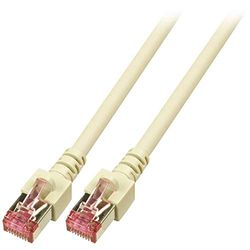 EFB Elektronik 3 M CAT6 S/FTP grå 3 m nätverkskabel – RJ-45 nätverkskabel (3 M, RJ-45, hane/Hane, guld, 10/100/1000Base-T (x))