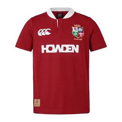 Canterbury Leones británicos e irlandeses SS Classic Camisa, Dalia Roja, XXS Unisex Adulto