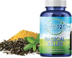 Life 120 Radical Killer - 90 Tabletas - Radical Killer es un suplemento de antioxidantes naturales.