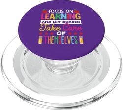 Concéntrese en el aprendizaje y deje que el grado se cuide PopSockets PopGrip para MagSafe