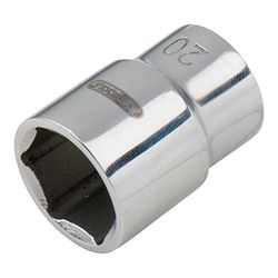 KS Tools 964.1404 ROSTFRITT STÅL 1/4” 6-kant-hylsa, 4mm
