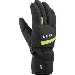 Leki Goods, Unisex Adulto, Negro y Verde Lima, 7