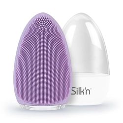Silk'n Brosse nettoyante visage I Bright I Massage raffermissant et Soins ultra-hygiéniques I élimine en quelques secondes les impuretés et les résidus de maquillage, Lilas