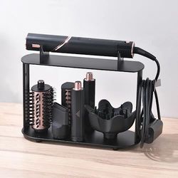 Affogato Soporte compatible con Shark FlexStyle, organizador de escritorio para accesorios de almacenamiento, estante con gancho de cable para accesorios, rizadores, cepillos, difusor