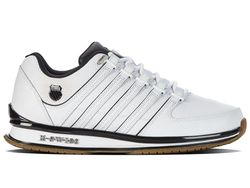 K-Swiss Rinzler, Zapatillas para Hombre, White Black Gum, 40 EU