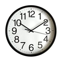 Levitantes Horloge Murale Ronde 25 cm Blanche