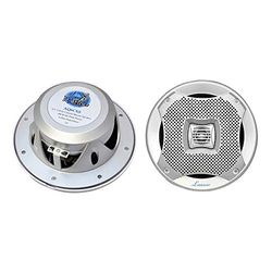 Lanzar AQ6CXW - Altavoz marino (2 canales, 400 W, 16,5 cm/6,5 pulgadas), color blanco
