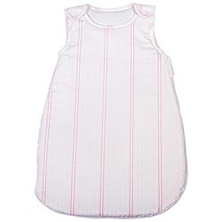 BLANC AVENUE Laura Ashley Baby - Saco de Dormir (55 cm, 0-3 Meses, TOG, 2,5 Rayas, Color Rosa