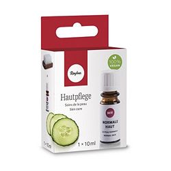 Rayher Hobby 34257000 Hudvård aktiv ingrediens, för normal hud, 10 ml, dermatologiskt testad, luktfri, i återförslutningsbar glasflaska, optimal vård för normal hud, tvålvattning