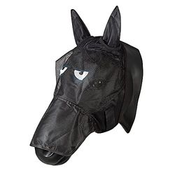 PFIFF 101013 Masque Anti-Mouches avec Motif pour Chevaux