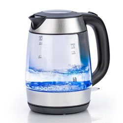 STATUS Portland | 1.7 Litre Swivel Cordless Kettle | Glass | 2kw Fast Boiling Kettle