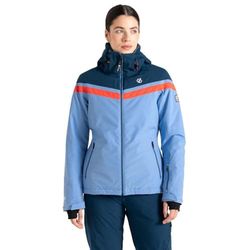 Dare2B Womens Flurry Jacket Giacca da Sci, Ortensia Blu Rosso, 8 Donna