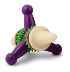 PetSafe Hundespielzeug 1 Busy Buddy Jack Cani, Giocattolo da Masticare con dolcetti, Nylon Gomma, Blu e Viola, Large (Pack of 1)