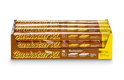 Papel de horno Backstar XL, 12 rollos de 15 hojas de 46 x 38 cm