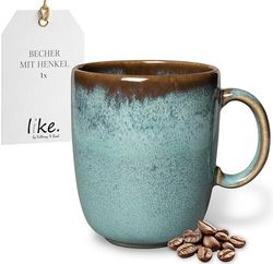 like. by Villeroy & Boch 10-4282-9651 Taza con asa, Glacé, 1 Unidad (Paquete de 1)