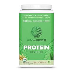 SUNWARRIOR Protéine de Riz Classique Naturelle 750 g 1 Unité