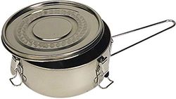 C.A.O. - Gamelle Ronde 1 Litre en INOX - Hauteur 7 cm - Diamètre ø 15 cm